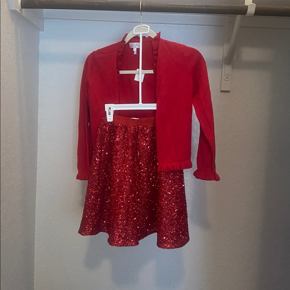 Rachel Riley Scarlet Ruffle Cardigan - Picture 5 of 5